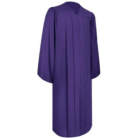 Endea Church Matte Choir Robe (54 (5 9 - 5 11 ) Purple)