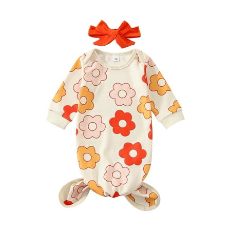 Bagilaanoe Newborn Baby Girl Boy Sleeping Bag Flower Print Long Sleeve Sleeping Bag + Hairband 0-3 Months Infant Casual Sleep Gown
Bagilaanoe Newborn Baby Girl Boy Sleeping Bag Flower Print Long Sleeve Sleeping Bag + Hairband 0-3 Months Infant Casual Sleep Gown