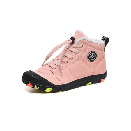 Daeful Unisex Comfortable Flat Snow Boot School Breathable Ankle Bootie Outdoor Non-Slip Booties Pink 4.5Y
Daeful Unisex Comfortable Flat Snow Boot School Breathable Ankle Bootie Outdoor Non-Slip Booties Pink 4.5Y