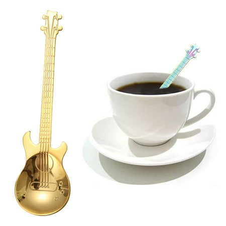 Kitchen gadgets kitchen Stainless Steel Guitar Spoons Rainbow Coffee Tea Spoon Flatware Drinking Tools CHMORA
Kitchen gadgets kitchen Stainless Steel Guitar Spoons Rainbow Coffee Tea Spoon Flatware Drinking Tools CHMORA