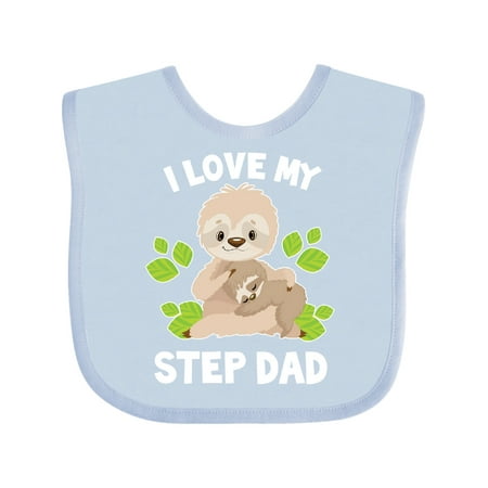 Inktastic Cute Sloth I Love My Step Dad with Green Leaves Gift Baby Boy or Baby Girl Bib
Inktastic Cute Sloth I Love My Step Dad with Green Leaves Gift Baby Boy or Baby Girl Bib