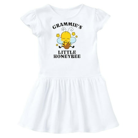 Inktastic Cute Bee Grammie s Little Honeybee with Stars Gift Toddler Girl Dress