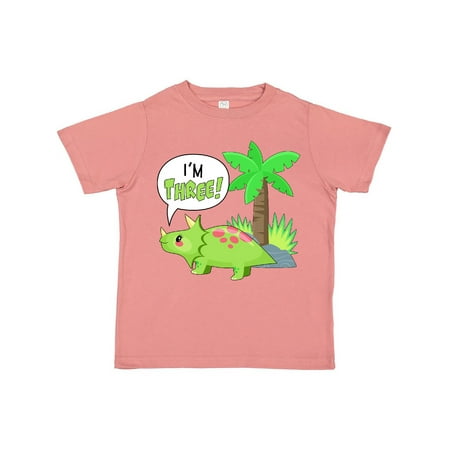 Inktastic I m 3! Cute Dinosaur Birthday Triceratops Gift Toddler Boy or Toddler Girl T-Shirt
Inktastic I m 3! Cute Dinosaur Birthday Triceratops Gift Toddler Boy or Toddler Girl T-Shirt
