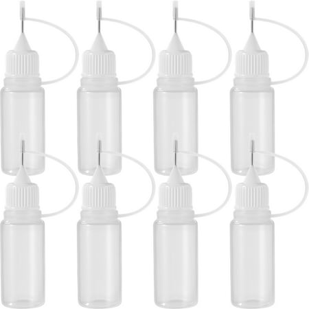 8pcs Needle Tip Glue Bottle Practical Applicator Bottle Portable Oil Applicator for Repairing Work
8pcs Needle Tip Glue Bottle Practical Applicator Bottle Portable Oil Applicator for Repairing Work