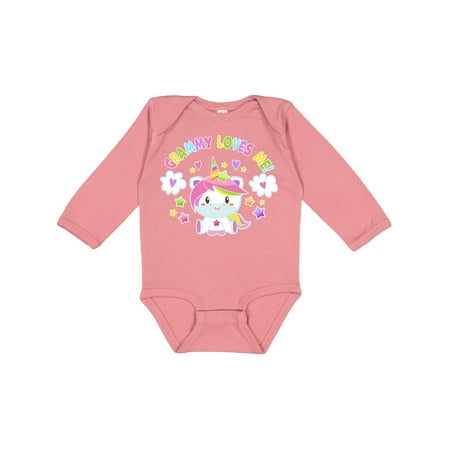 Inktastic Grammy Loves Me with Cute Rainbow Unicorn Gift Baby Boy or Baby Girl Long Sleeve Bodysuit
Inktastic Grammy Loves Me with Cute Rainbow Unicorn Gift Baby Boy or Baby Girl Long Sleeve Bodysuit