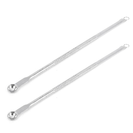 2 Pcs Acne Removal Pimple Remover Blackhead Extractor Needle w Nonslip Handle