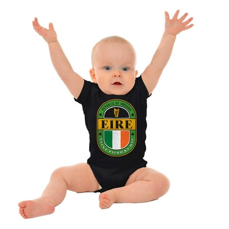 St Patricks Day Irish Green Gradient Romper Boys or Girls Infant Baby Brisco Brands 12M
St Patricks Day Irish Green Gradient Romper Boys or Girls Infant Baby Brisco Brands 12M