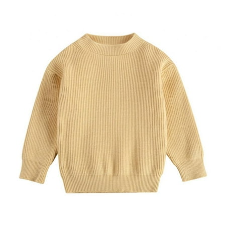 Esho 6M-6T Toddler Girls Boys Casual Crewneck Sweaters Kids Warm Long Sleeve Solid Blouse Pullover Tops
Esho 6M-6T Toddler Girls Boys Casual Crewneck Sweaters Kids Warm Long Sleeve Solid Blouse Pullover Tops