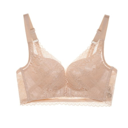 TOWED22 Bra For Women Pointelle Lightly Lined Wireless Adjustable Bra with Embedded Pad for Women Beige
TOWED22 Bra For Women Pointelle Lightly Lined Wireless Adjustable Bra with Embedded Pad for Women Beige