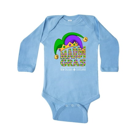 Inktastic Mardi Gras New Orleans Louisiana Jester Hat Gift Baby Boy or Baby Girl Long Sleeve Bodysuit
Inktastic Mardi Gras New Orleans Louisiana Jester Hat Gift Baby Boy or Baby Girl Long Sleeve Bodysuit