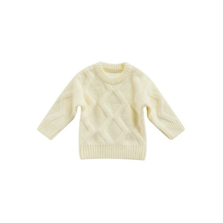 Bagilaanoe Toddler Baby Girl Boy Knitted Sweater Long Sleeve Pullover 18M 24M 3T 4T 5T Kids Warm Jumpers Tops Fall Loose Knitwear
Bagilaanoe Toddler Baby Girl Boy Knitted Sweater Long Sleeve Pullover 18M 24M 3T 4T 5T Kids Warm Jumpers Tops Fall Loose Knitwear
