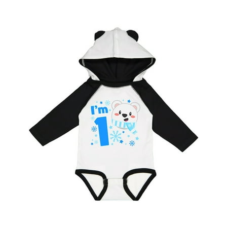 Inktastic I m One- Cute Polar Bear First Birthday Gift Baby Boy or Baby Girl Long Sleeve Bodysuit
Inktastic I m One- Cute Polar Bear First Birthday Gift Baby Boy or Baby Girl Long Sleeve Bodysuit