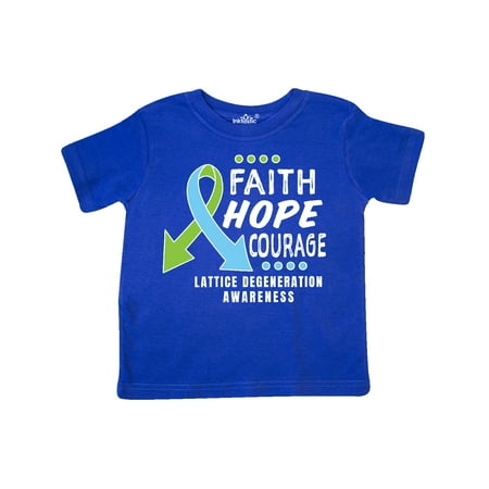 Inktastic Eye Disease Awareness Faith Hope and Courage Gift Toddler Boy or Toddler Girl T-Shirt
Inktastic Eye Disease Awareness Faith Hope and Courage Gift Toddler Boy or Toddler Girl T-Shirt