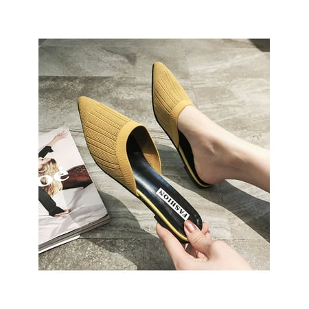 Kesitin Mules for Women Flats Comfortable Slip on Pointed Toe Backless Shoes
Kesitin Mules for Women Flats Comfortable Slip on Pointed Toe Backless Shoes