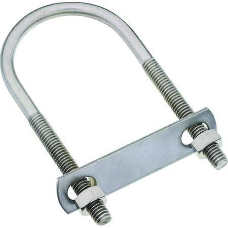 New National Hardware N222-448 U-Bolt Plate & Nuts 5/16 By 1-3/8 By 2-1/2 Inch Stainless Steel Each
New National Hardware N222-448 U-Bolt Plate & Nuts 5/16 By 1-3/8 By 2-1/2 Inch Stainless Steel Each