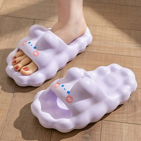 Dpityserensio Women s Cute Cartoon Slippers Super Soft Breathable Anti-Slip Bedroom Home Slippers Sandals for Women Purple 37
Dpityserensio Women s Cute Cartoon Slippers Super Soft Breathable Anti-Slip Bedroom Home Slippers Sandals for Women Purple 37