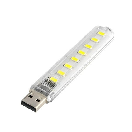 USB LED Book Lights 3LEDs 8LEDs LED Bulb 5V Power Input White 5000\-6500K Warm White 3000\-3500K USB Night light Transparent-white light
USB LED Book Lights 3LEDs 8LEDs LED Bulb 5V Power Input White 5000\-6500K Warm White 3000\-3500K USB Night light Transparent-white light