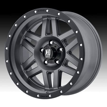 KMC XD XD128 Machete Satin Gray 20x9 8x6.5 18mm (XD12829080418)