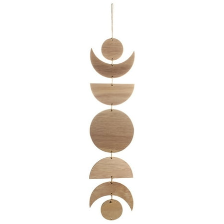 ZENTREE Boho Moon Star Wood Chip Pendant Bohemian Wall Hanging Decoration Tassel Room Bedroom Craft Gift Christmas Ornament Gifts
ZENTREE Boho Moon Star Wood Chip Pendant Bohemian Wall Hanging Decoration Tassel Room Bedroom Craft Gift Christmas Ornament Gifts