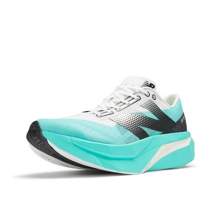 New Balance Men's FuelCell Supercomp Elite V4 Running Shoe, Cyber Jade/White/Black, 10.5