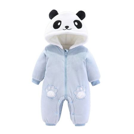 Baby Boys Girls Cartoon Bear Hooded Romper Jumpsuit Coat Baby Bodysuit Onesie Blue 90
Baby Boys Girls Cartoon Bear Hooded Romper Jumpsuit Coat Baby Bodysuit Onesie Blue 90