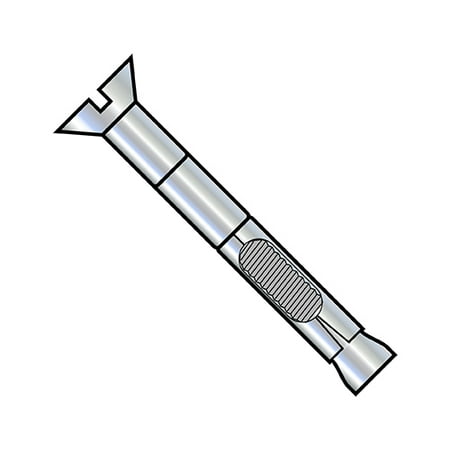 3/8X6 Slotted Flat Head Sleeve Anchor Zinc (Pack Qty 50) BC-3796ASLF
