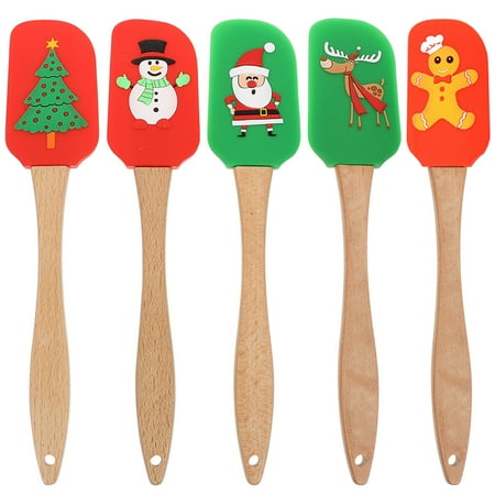 5Pcs Household Baking Spatulas Christmas Cream Tools Convenient Bream Spatulas (Mixed Style)
5Pcs Household Baking Spatulas Christmas Cream Tools Convenient Bream Spatulas (Mixed Style)