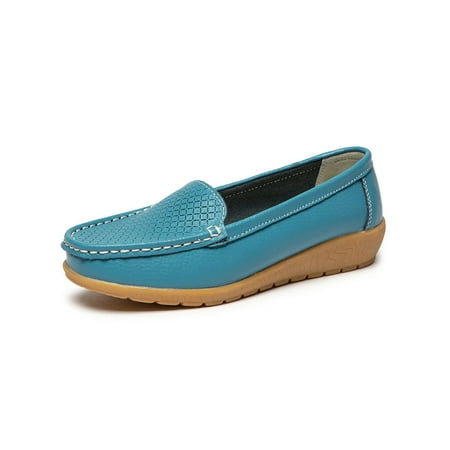 Gomelly Womens Casual Shoes Comfort Loafers Driving Flats Lightweight Walking Work Moccasins Blue 8
Gomelly Womens Casual Shoes Comfort Loafers Driving Flats Lightweight Walking Work Moccasins Blue 8