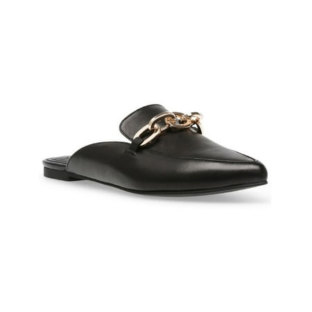Steve Madden Womens Finish Suede Embellished Mules