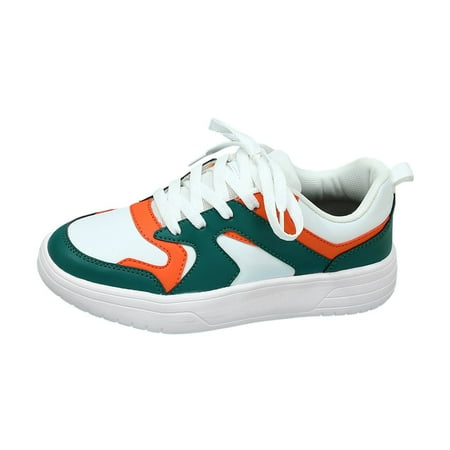 WuYIZon Womens Athletic Walking Shoes - Workout Lightweight Breathable Slip On Sneakers For Indoor Outdoor Gym Travel Work Korean Version Of The Trend Lace Up Color Matching Board Shoes
WuYIZon Womens Athletic Walking Shoes - Workout Lightweight Breathable Slip On Sneakers For Indoor Outdoor Gym Travel Work Korean Version Of The Trend Lace Up Color Matching Board Shoes