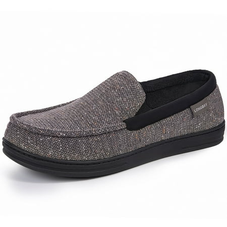 LongBay Men s Cozy Moccasin Slippers Loafer House Shoes with Memory Foam and Rubber Sole for Indoor Outdoor
LongBay Men s Cozy Moccasin Slippers Loafer House Shoes with Memory Foam and Rubber Sole for Indoor Outdoor