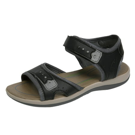 Mackneog Thick Wedges Sandals Casual Leisure Breathable Shoes Womens Outdoor Soled Women s Sandals Gift on Clearance