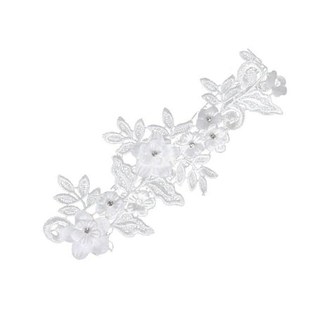Western Wedding Bride Garter Belt Lace Rhinestone Flower Bridal Foot Decor Floral Ornaments (White)
Western Wedding Bride Garter Belt Lace Rhinestone Flower Bridal Foot Decor Floral Ornaments (White)