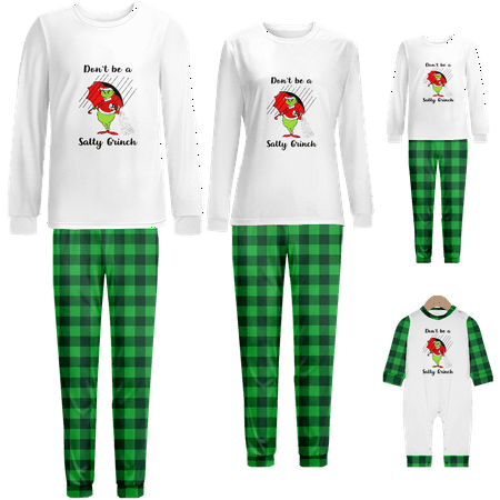 Matching Family Christmas Pajamas Sets Cartoon Monster Green Black Buffalo Buffalo Printed Sizes for Adult-Kids-Baby-Pet 2 Pieces Top and Pants Bodysuits Xmas PJS Sleepwear
Matching Family Christmas Pajamas Sets Cartoon Monster Green Black Buffalo Buffalo Printed Sizes for Adult-Kids-Baby-Pet 2 Pieces Top and Pants Bodysuits Xmas PJS Sleepwear