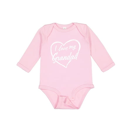Inktastic I Love My Grandad in White Chalk Heart Gift Baby Boy or Baby Girl Long Sleeve Bodysuit
Inktastic I Love My Grandad in White Chalk Heart Gift Baby Boy or Baby Girl Long Sleeve Bodysuit