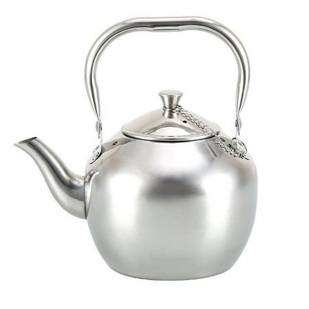 Stainless Steel Tea Pot with Handle Kitchen Tea Pot for Loose Tea Water Kettle
Stainless Steel Tea Pot with Handle Kitchen Tea Pot for Loose Tea Water Kettle