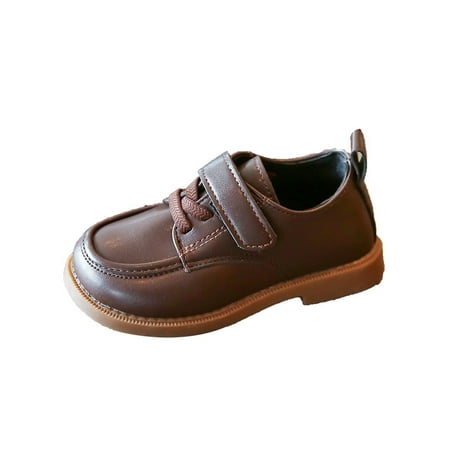 Ferndule Boy Comfort Flat Flats Party Lightweight Round Toe School Magic Tape Dress Shoes Brown 11.5c
Ferndule Boy Comfort Flat Flats Party Lightweight Round Toe School Magic Tape Dress Shoes Brown 11.5c