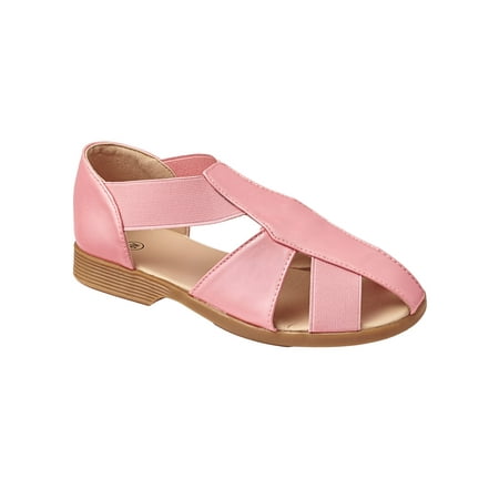 Sandal In Metalic Stretch leather