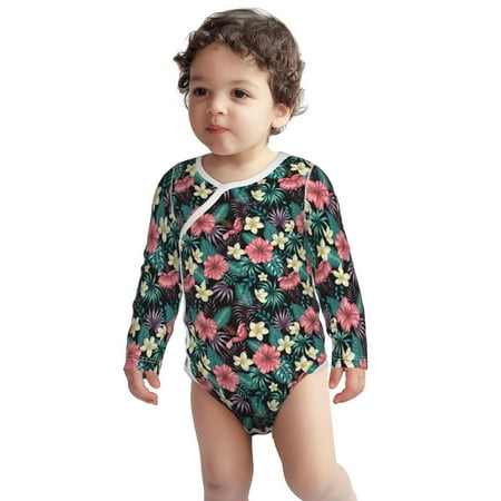 Haiem Green Tropical Leaves Printed Unisex-Baby Long Sleeve Onesies Bodysuits Unisex Babies Snap-Up Rompers-3 Months
Haiem Green Tropical Leaves Printed Unisex-Baby Long Sleeve Onesies Bodysuits Unisex Babies Snap-Up Rompers-3 Months