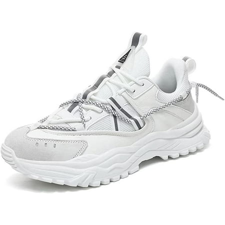 Women s Sneaker Walking Running Shoes Sports Daddy Platform Leather Mesh Thick Non Slip Comfortable Breathable Lightweight Gym Workout Fashion Casual
Women s Sneaker Walking Running Shoes Sports Daddy Platform Leather Mesh Thick Non Slip Comfortable Breathable Lightweight Gym Workout Fashion Casual