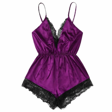 COBKK Womens Lingerie Funny Lingerie Sets Ladies Cool Girl Lingerie Lace Solid Sedin Seductive Sexy Sling Jumpsuit Suit Womens Exotic Lingerie Purple Casual Satin Fashion Evening Love Dressy Lingerie
COBKK Womens Lingerie Funny Lingerie Sets Ladies Cool Girl Lingerie Lace Solid Sedin Seductive Sexy Sling Jumpsuit Suit Womens Exotic Lingerie Purple Casual Satin Fashion Evening Love Dressy Lingerie
