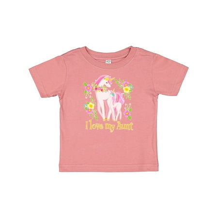 Inktastic I Love My Aunt Unicorn with Pink and Yellow Flowers Gift Baby Boy or Baby Girl T-Shirt
Inktastic I Love My Aunt Unicorn with Pink and Yellow Flowers Gift Baby Boy or Baby Girl T-Shirt
