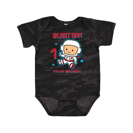Inktastic Blast off 1st Birthday Gift Baby Boy Bodysuit