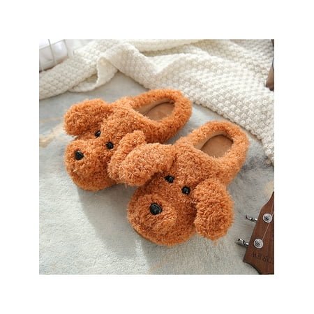 Woobling Ladies Wear-Resistant Slip On Plush Slipper Winter Warm Cute Flat Fuzzy Slippers Bedroom Anti-Slip Plush Slipper
Woobling Ladies Wear-Resistant Slip On Plush Slipper Winter Warm Cute Flat Fuzzy Slippers Bedroom Anti-Slip Plush Slipper