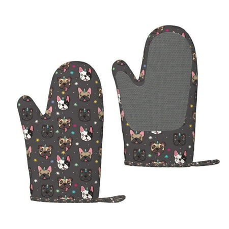 Zufioo French Bulldogs Print Silicone Anti-Scalding Gloves Kitchen Hanging Rope Gloves Kitchen Utensils Suitable for Barbecue Baking Cooking
Zufioo French Bulldogs Print Silicone Anti-Scalding Gloves Kitchen Hanging Rope Gloves Kitchen Utensils Suitable for Barbecue Baking Cooking