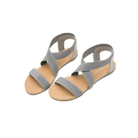 Women‘s Elastic Ankle Strap Flat Sandals Summer Dressy Shoes Cute Strappy Gladiator Sandals Women‘s Footwear
Women‘s Elastic Ankle Strap Flat Sandals Summer Dressy Shoes Cute Strappy Gladiator Sandals Women‘s Footwear