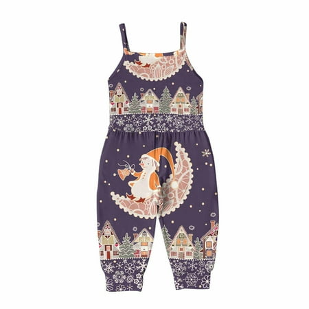 BELLZELY Toddler Clothing Sets Clearance Christmas Toddler Baby Girl Jumpsuits Cartoon Printing Strap Romper Pants with Pockets
BELLZELY Toddler Clothing Sets Clearance Christmas Toddler Baby Girl Jumpsuits Cartoon Printing Strap Romper Pants with Pockets