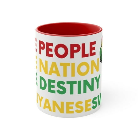 Guyana Motto Coffee Mug 11oz