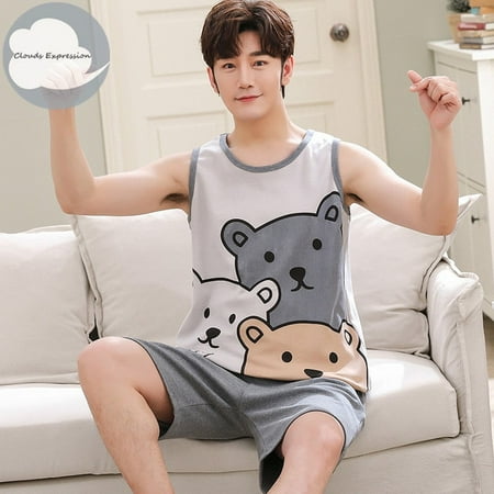QWZNDZGR Summer Short Sleeved Sleepwear Casual Couple Pajama Sets For Women Men Cotton Cartoon Pajamas Pijama Pyjama Size 4XL Nightwear
QWZNDZGR Summer Short Sleeved Sleepwear Casual Couple Pajama Sets For Women Men Cotton Cartoon Pajamas Pijama Pyjama Size 4XL Nightwear