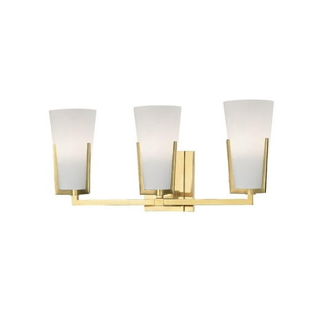 3 Light Vanity Light 19 inches Wide By 8.5 inches High-Aged Brass Finish Bailey Street Home 116-Bel-2121358
3 Light Vanity Light 19 inches Wide By 8.5 inches High-Aged Brass Finish Bailey Street Home 116-Bel-2121358